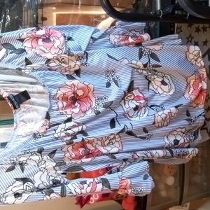 off the shoulder dress shirt